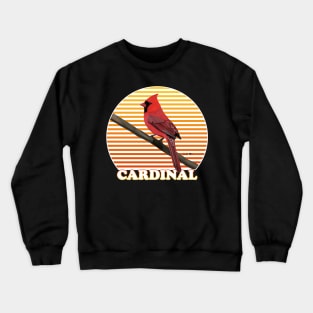 Northern Cardinal Bird Watching Birding Ornithologist Gift Crewneck Sweatshirt